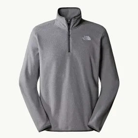 100 Glacier Quarter Zip - TNF Medium Grey Heather