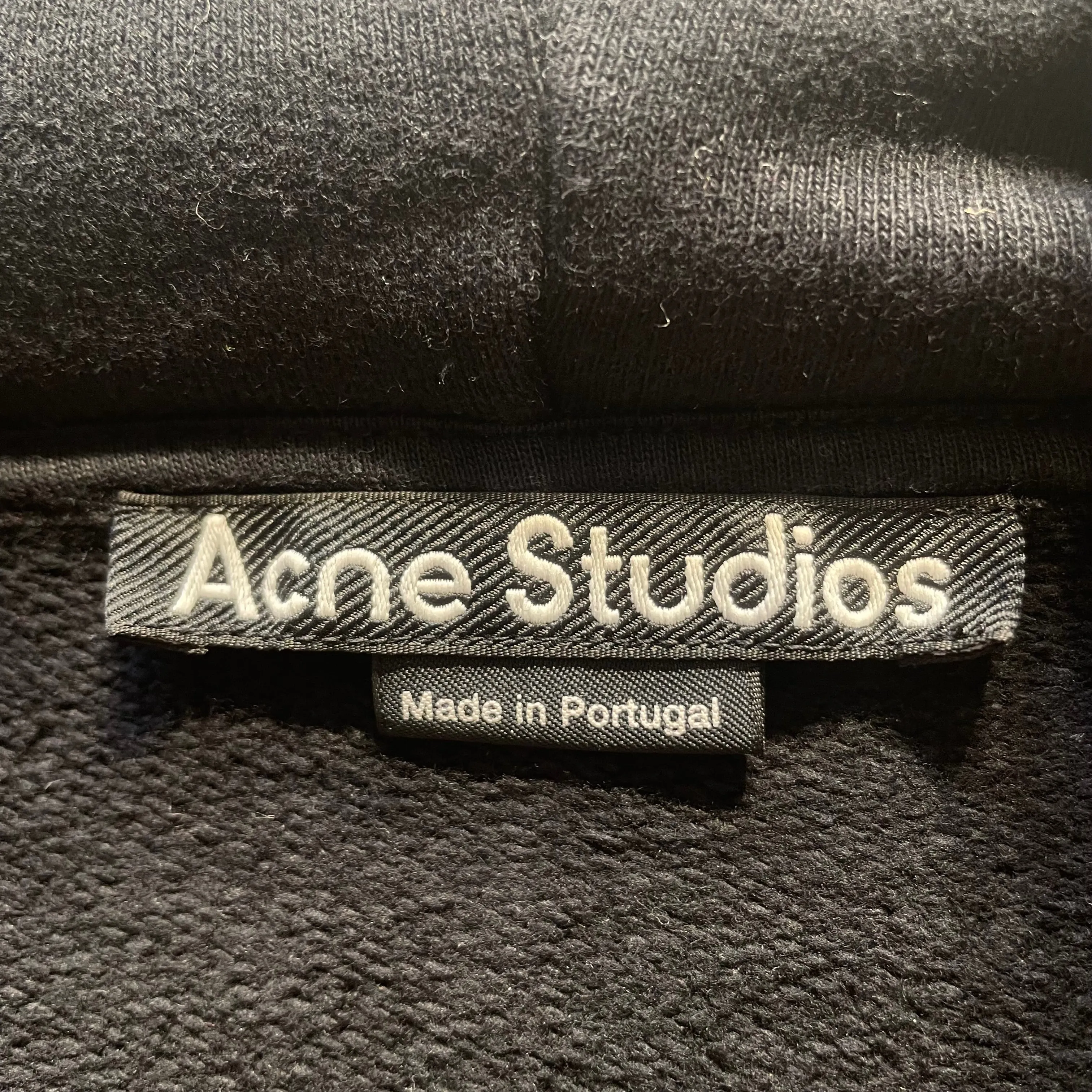 Acne Studios/Hoodie/M/Cotton/BLK/