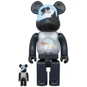 Bearbrick 100% & 400% Set E.T. Light Up Version