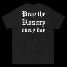 Blessed Mother/Rosary Tee