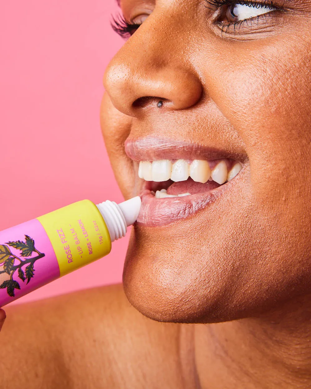 Bopo Women Rose Fizz Lip Balm