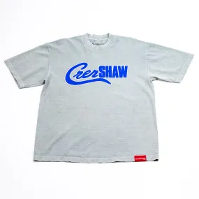 Crenshaw Mashup T-shirt - Grey/Royal