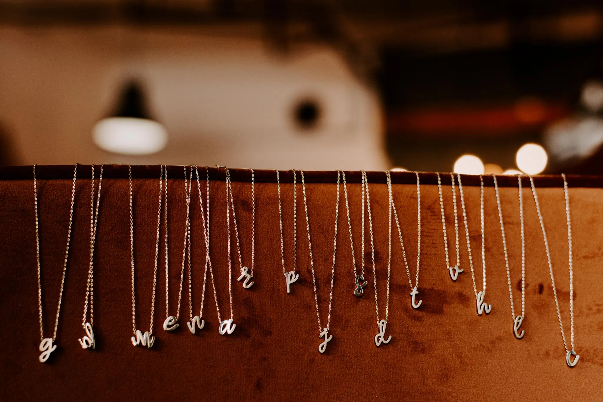 Cursive Initial Necklace