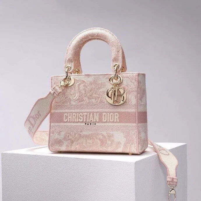 DIOR D-LITE BAG PINK