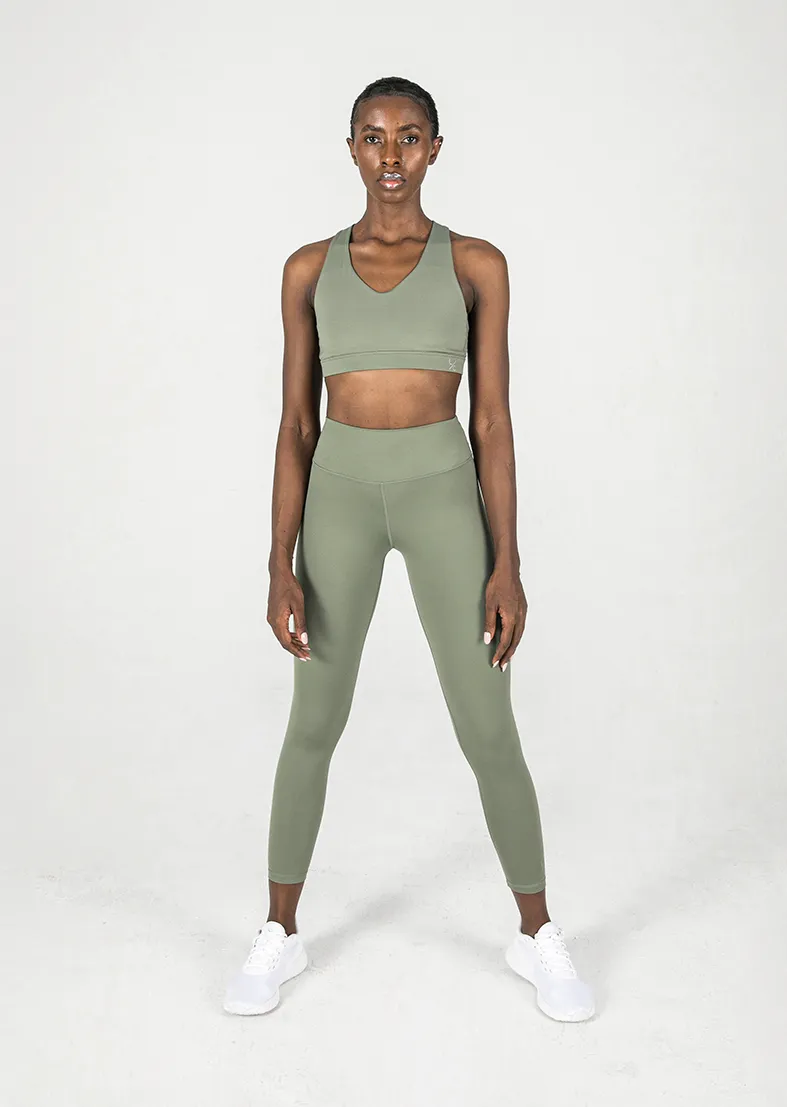 Elevate Touch 7/8 Legging Khaki