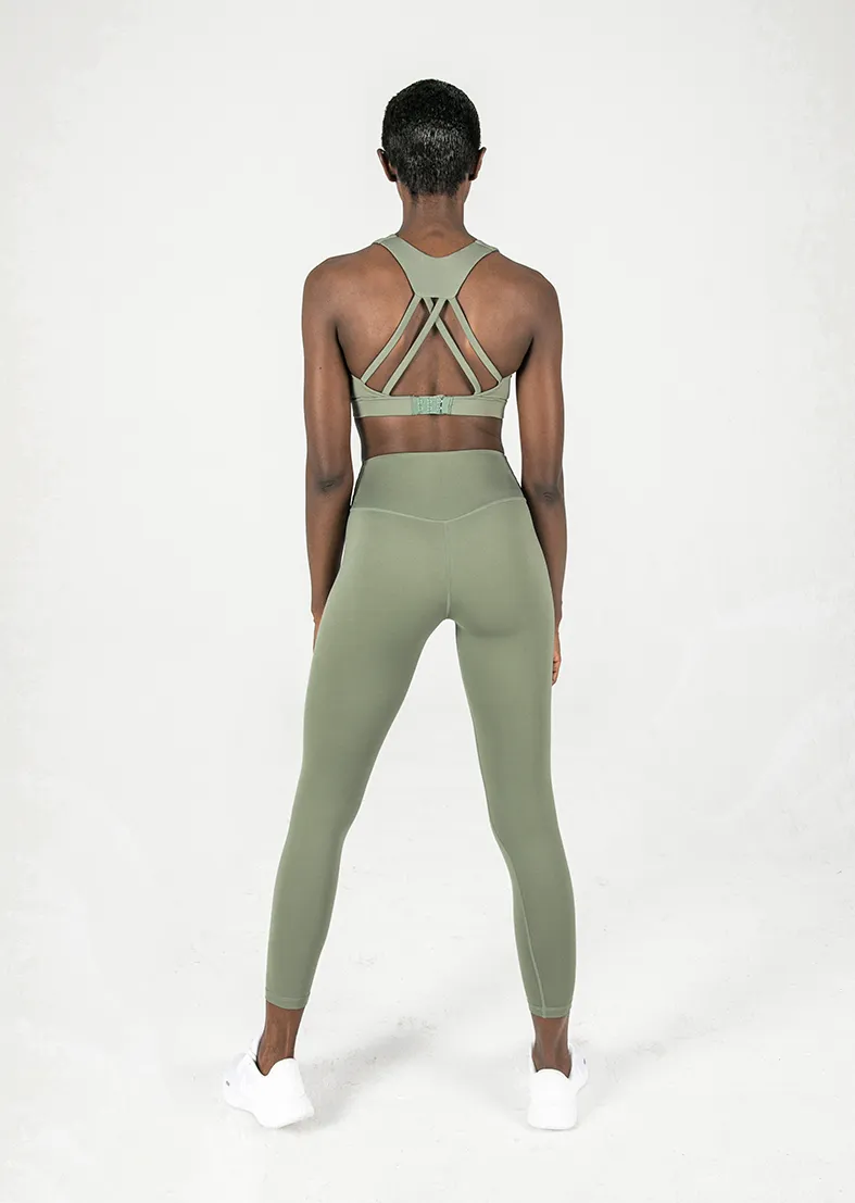 Elevate Touch 7/8 Legging Khaki