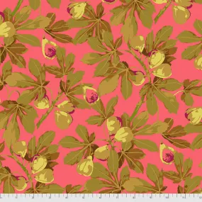 Fabric Fig, Pink, from TREES Collection for Free Spirit, PWMN015.PINK