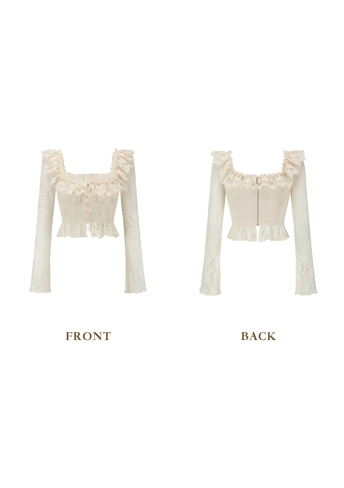 French Beauty Lace Top