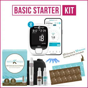 GK  Blood Glucose & Ketone Meter - BASIC STARTER KIT