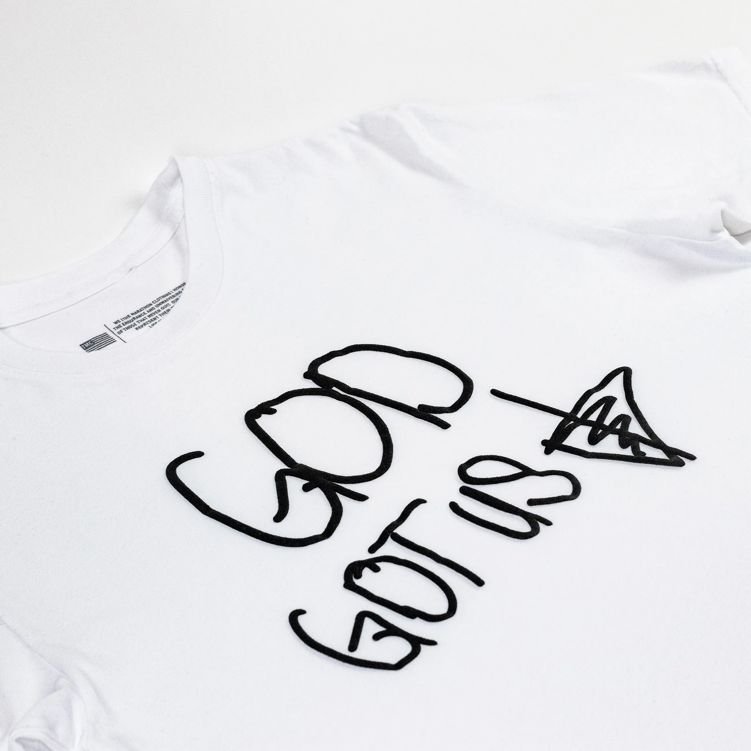 GOD Got Us T-shirt - White/Black