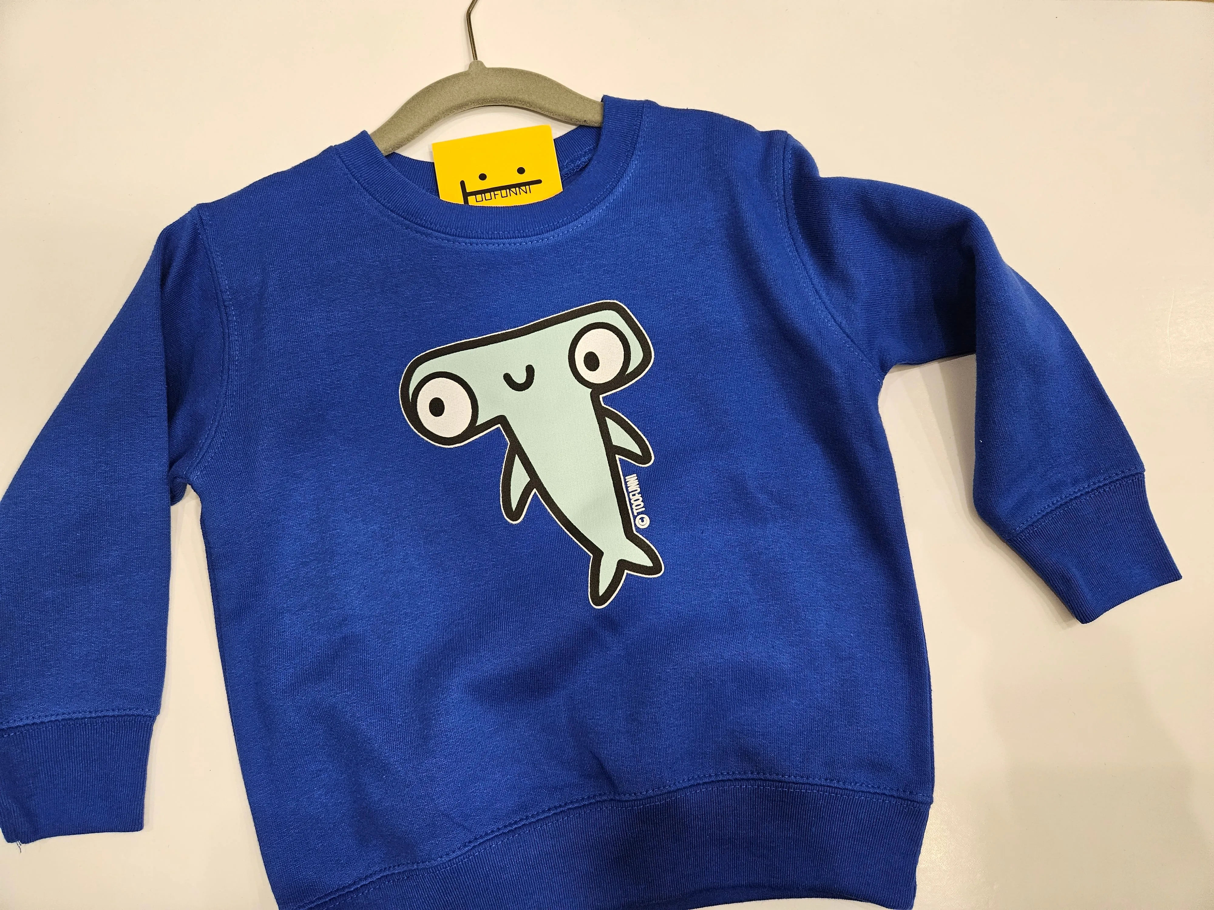 HAMMERHEAD - Toddler Royal Blue Crew