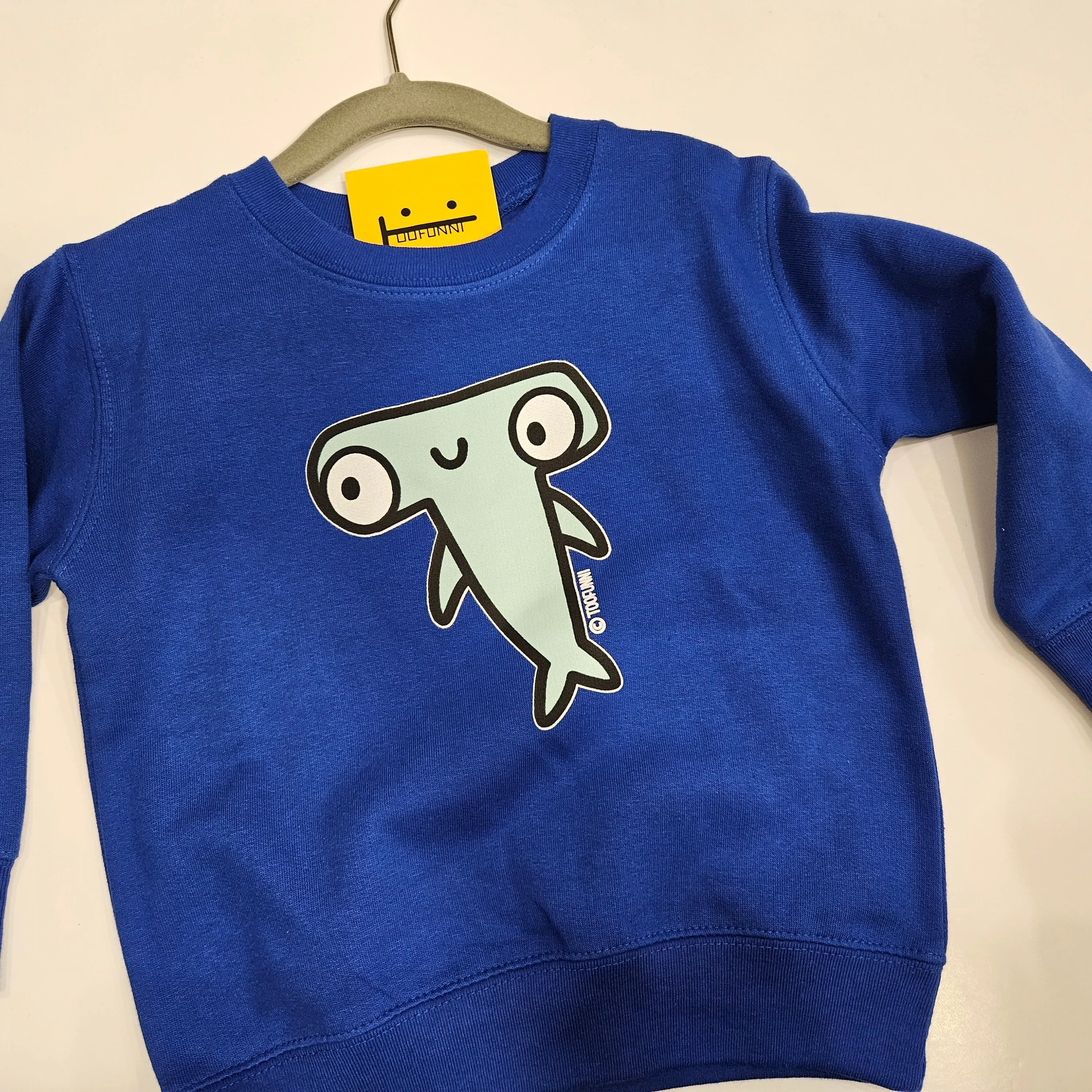 HAMMERHEAD - Toddler Royal Blue Crew