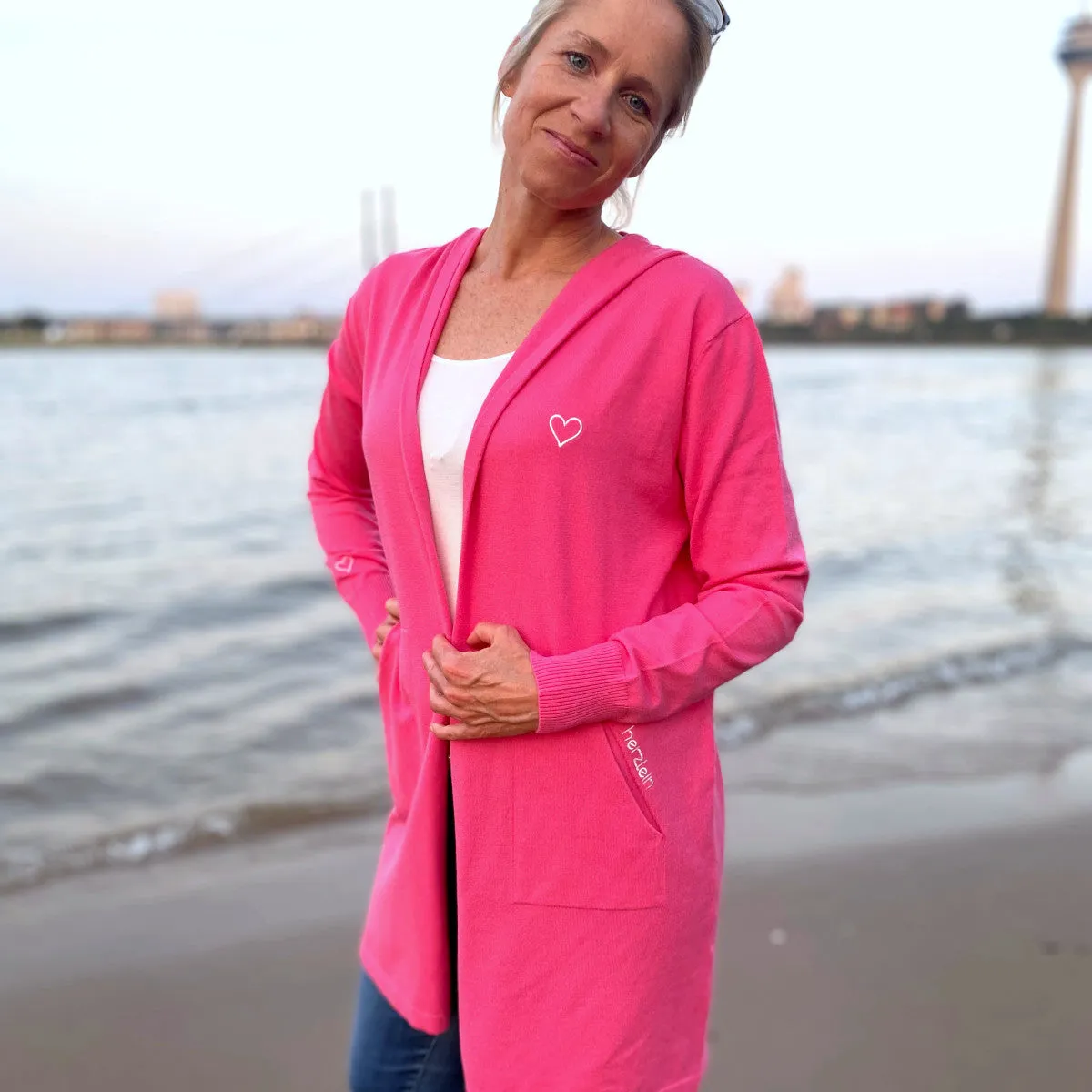 Herzlein® Cardigan in Pink