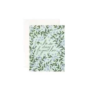 Laurel Sympathy Card