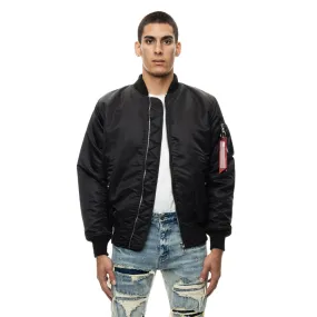 Mens Ma1 Bomber Jacket - Black