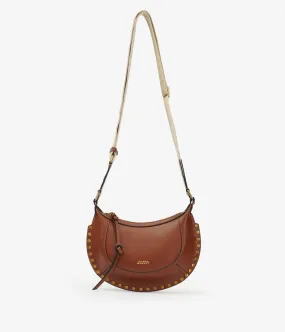 MINI MOON BAG- COGNAC