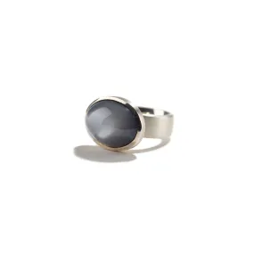 Moonstone Silver Ring