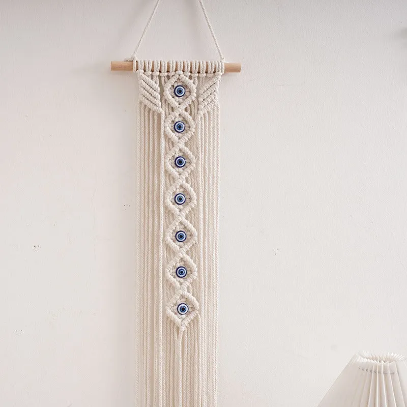 NS style hand woven cotton rope tapestry