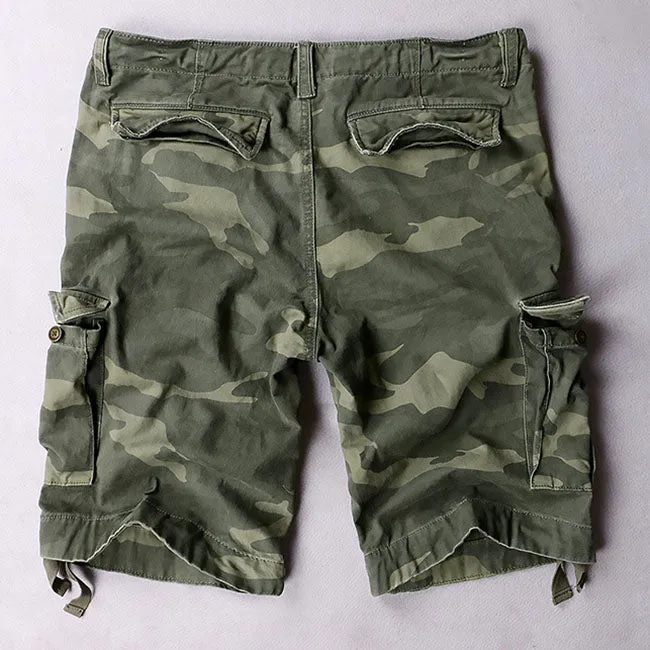 Outdoor Casual Cotton Men's Cargo Shorts