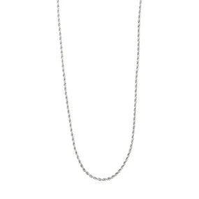 Pam Silver Plated Rope Chain