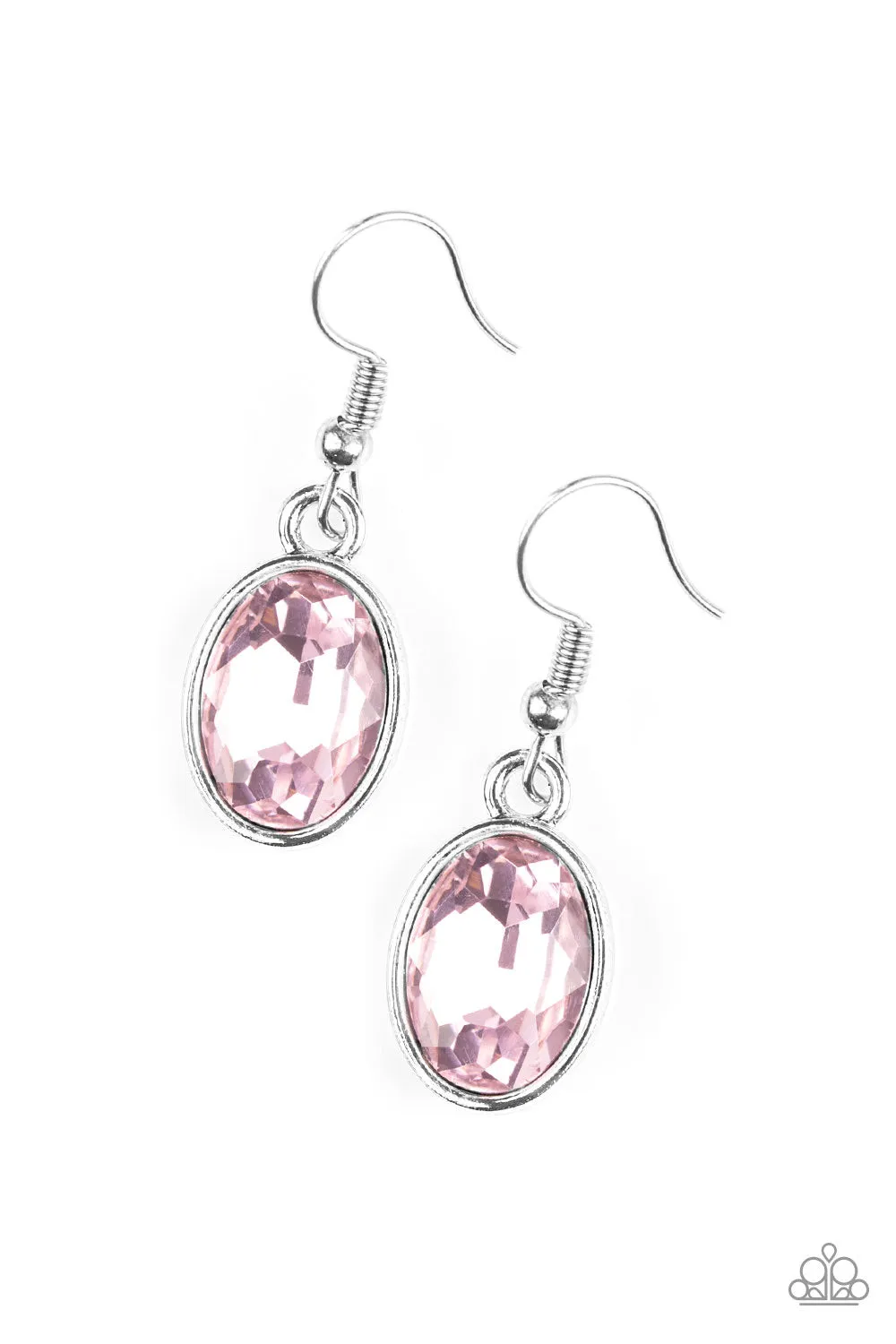 Paparazzi Accessories  - Oceans Away #E282 Peg - Pink Earring