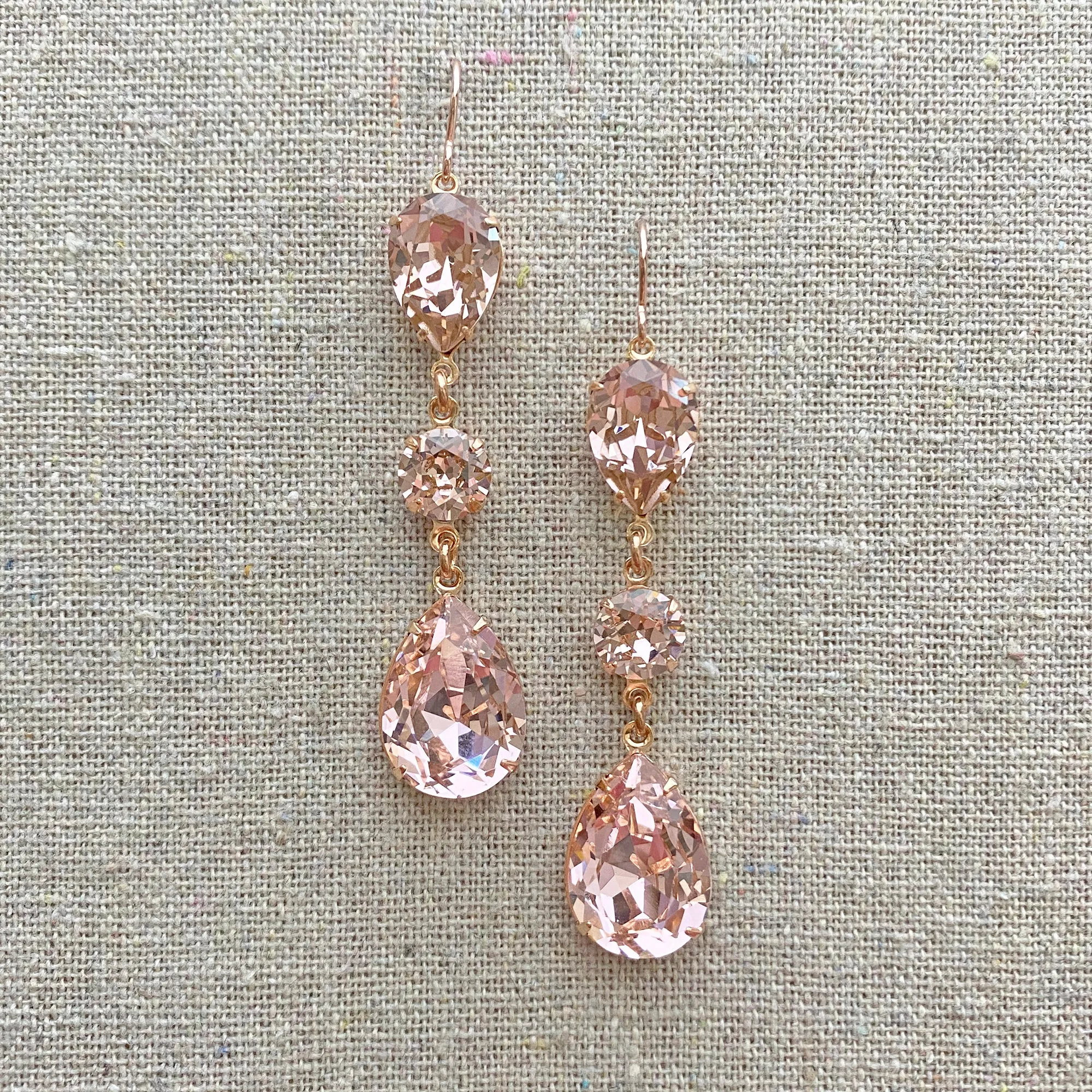 Pear Stiletto Earrings