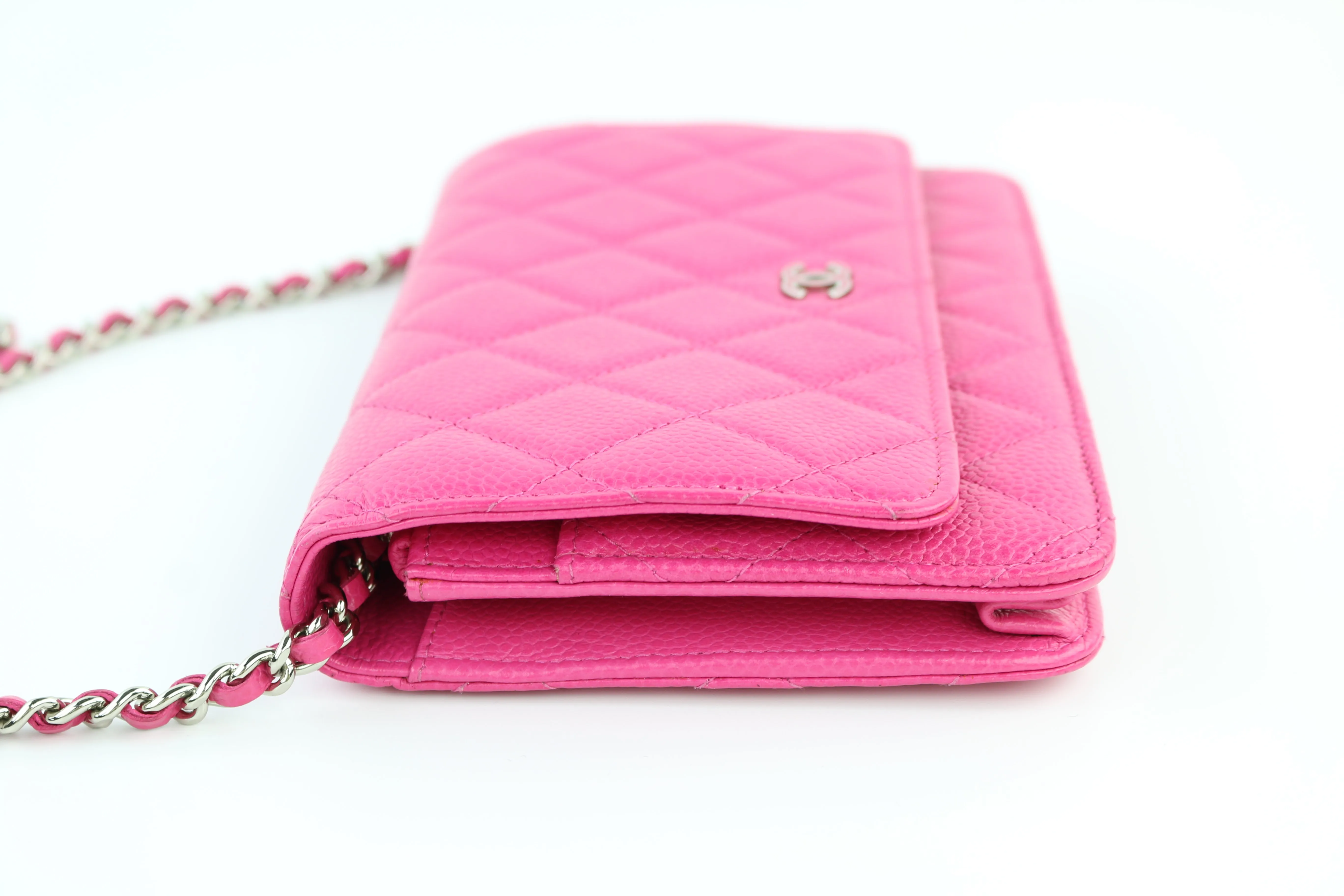 Pink Caviar Wallet on a Chain