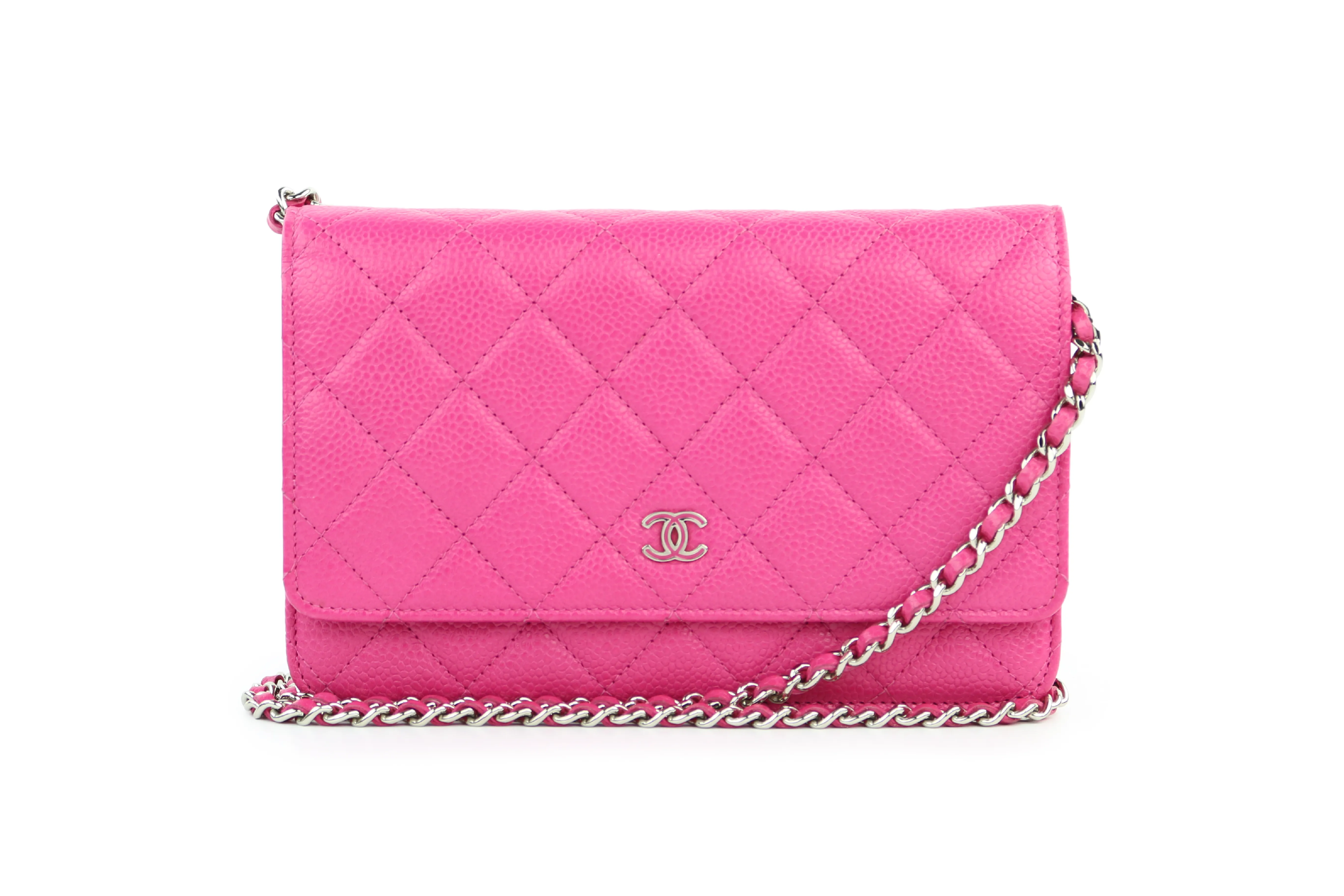 Pink Caviar Wallet on a Chain