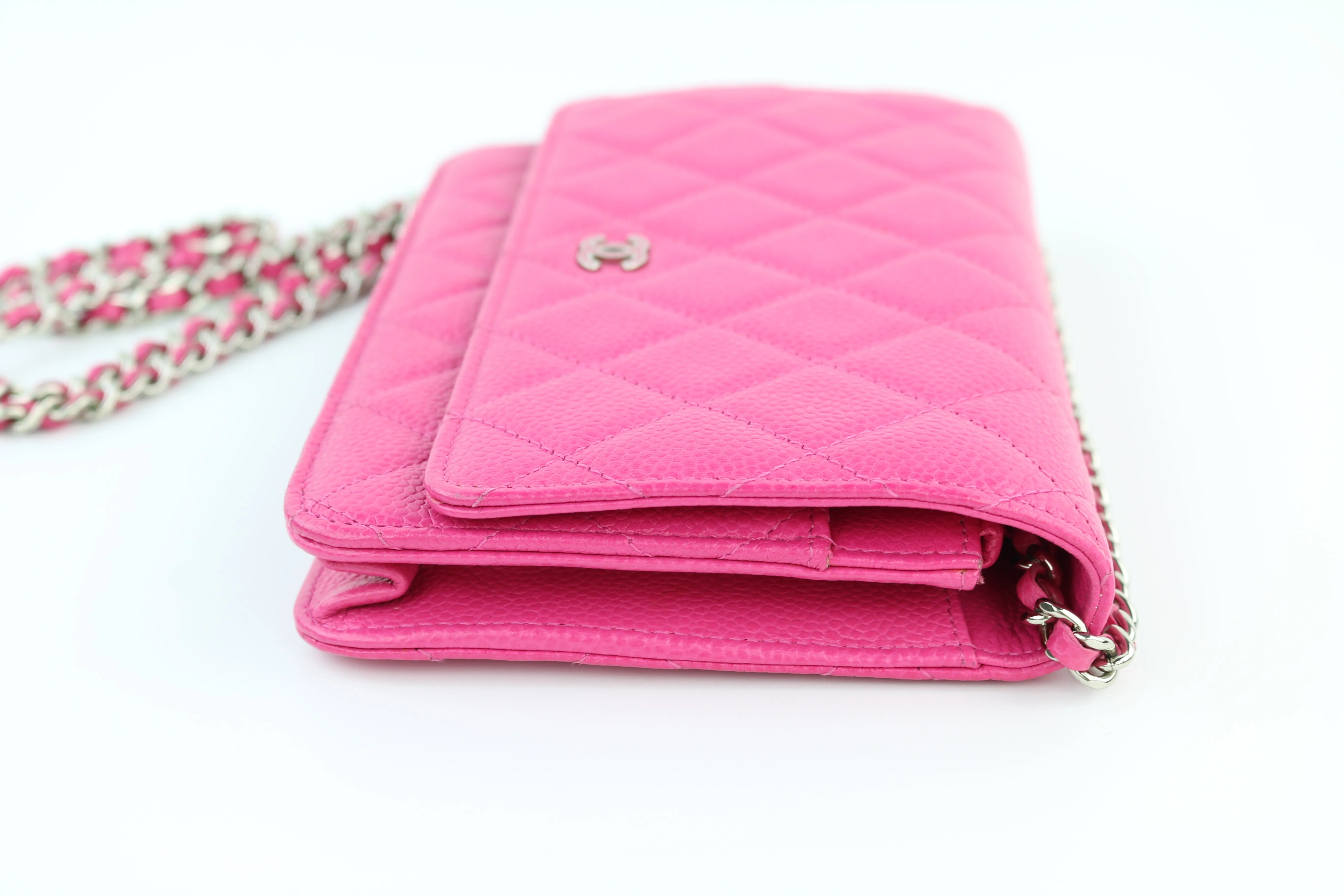 Pink Caviar Wallet on a Chain