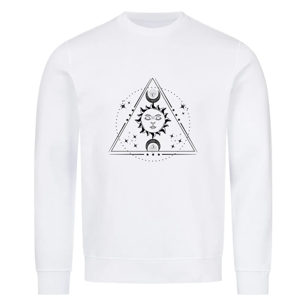 Premium Organic Sweatshirt | Sun Moon