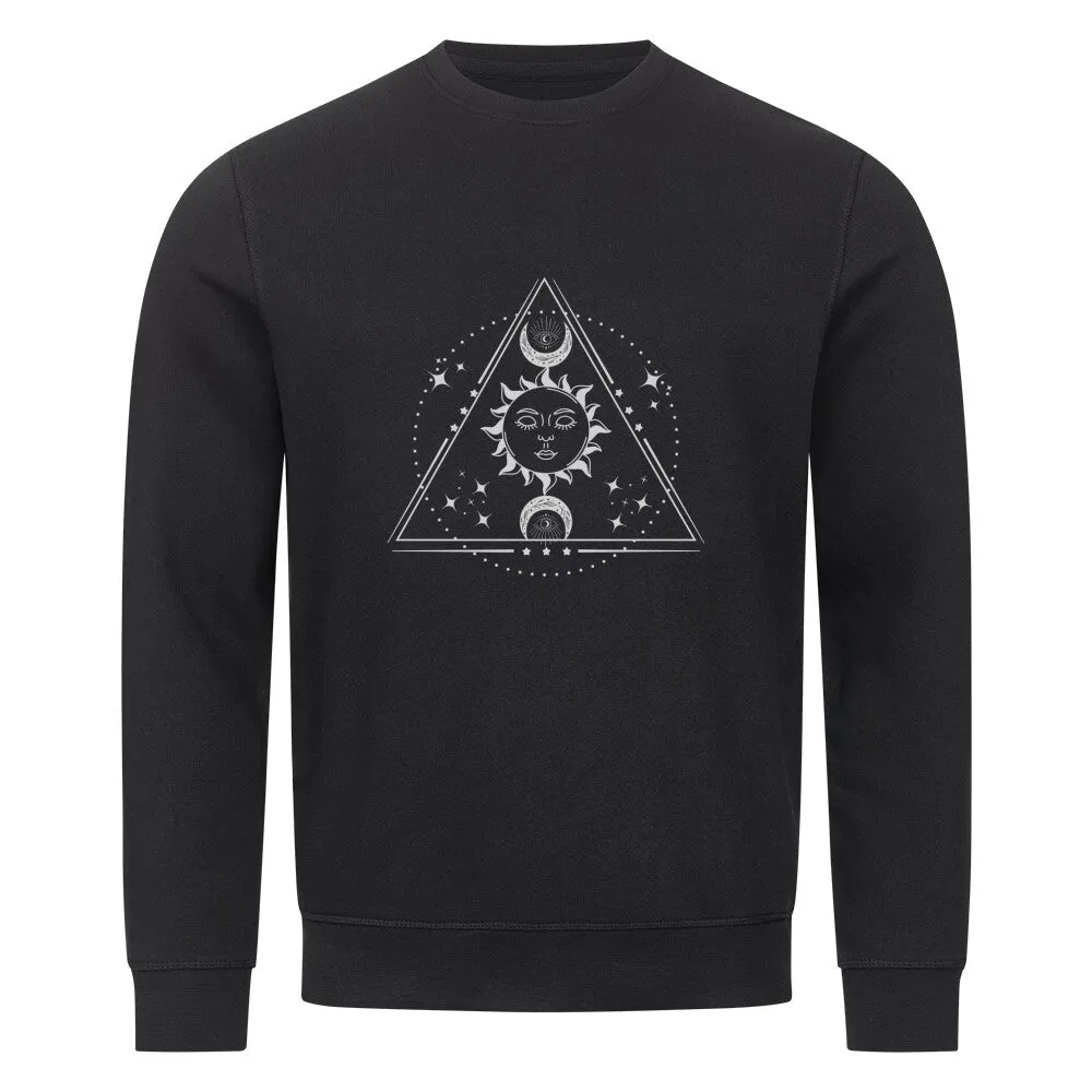 Premium Organic Sweatshirt | Sun Moon