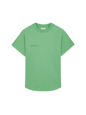 Reclaimed Cotton Boxy T-shirt—reclaim jade