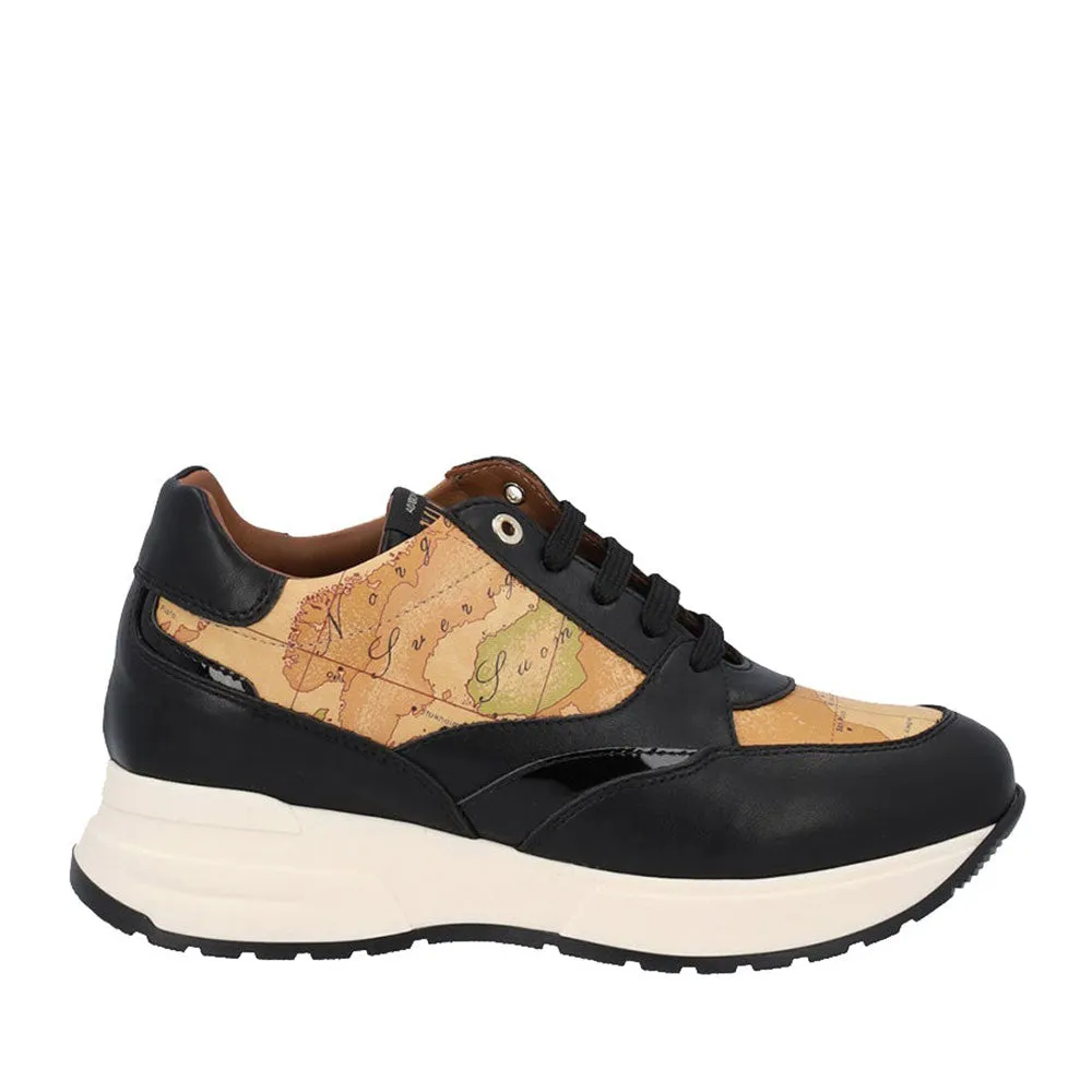 Scarpe Donna 1A Classe Alviero Martini Sneakers Running colore Black e Geo Classic 1709