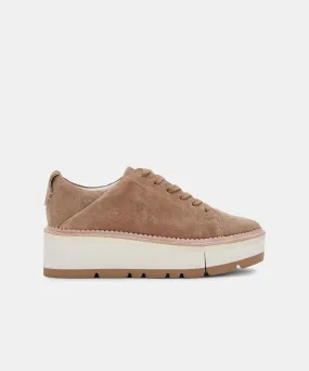 TOYAH SNEAKERS TRUFFLE SUEDE re:vita