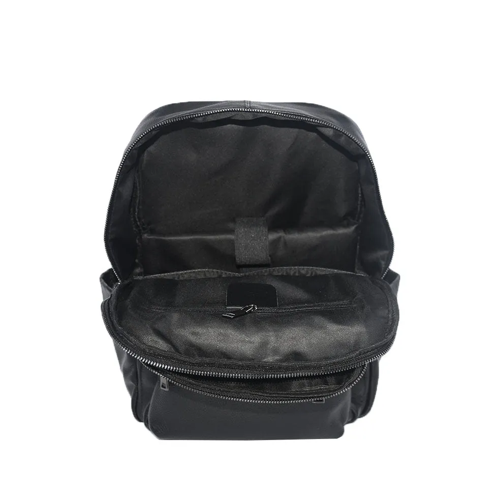 Unisex cowhide leather backpack V3