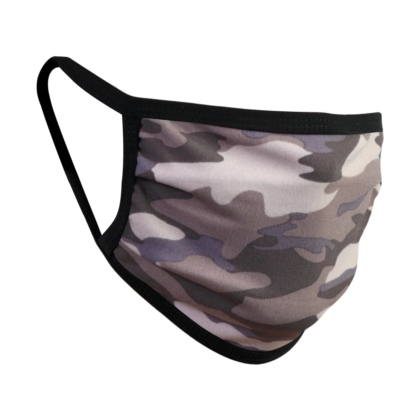 Unisex "American Me" Faded Army tone Camo Double Layered Mask -Pleated Design