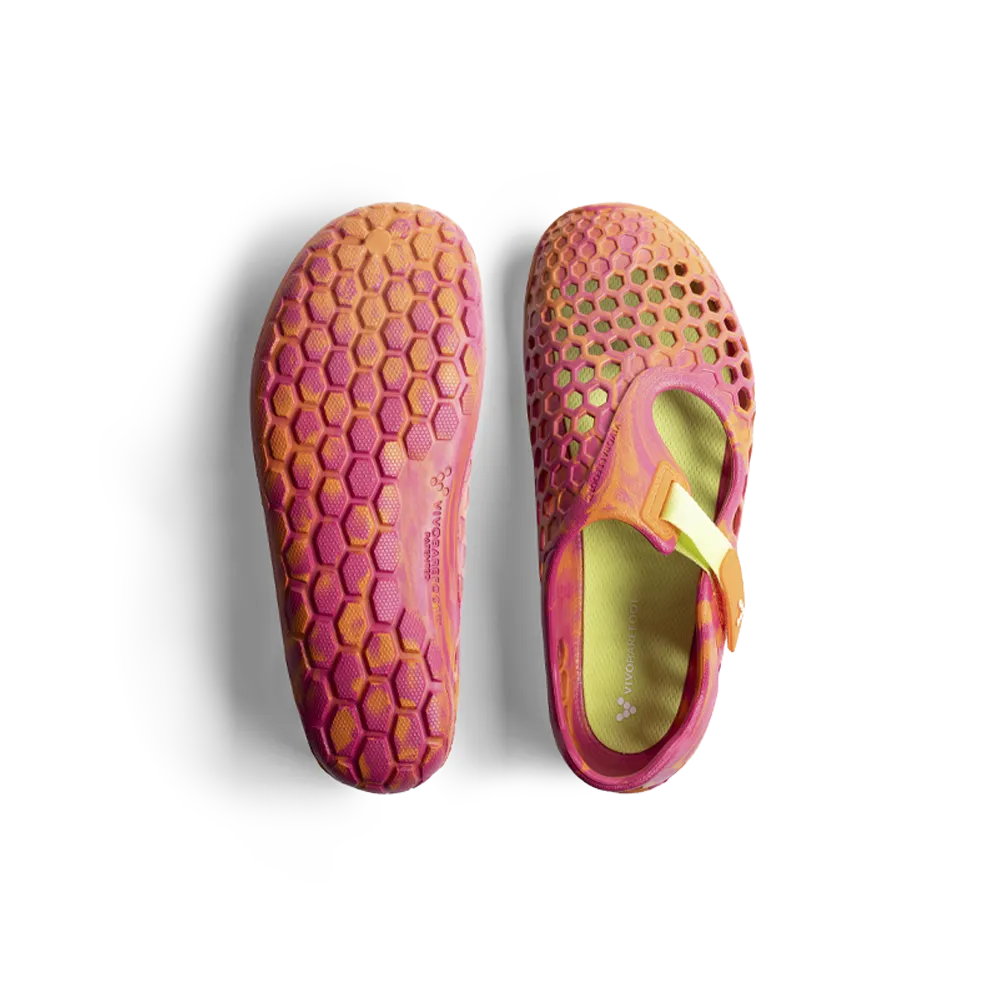 Vivobarefoot Ultra Bloom Juniors Sunrise