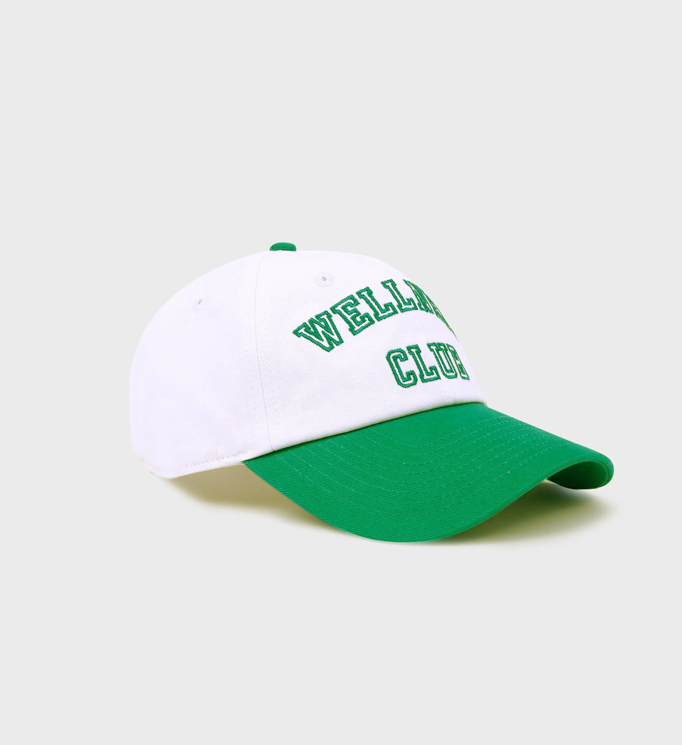 Wellness Club Hat - White/Verde